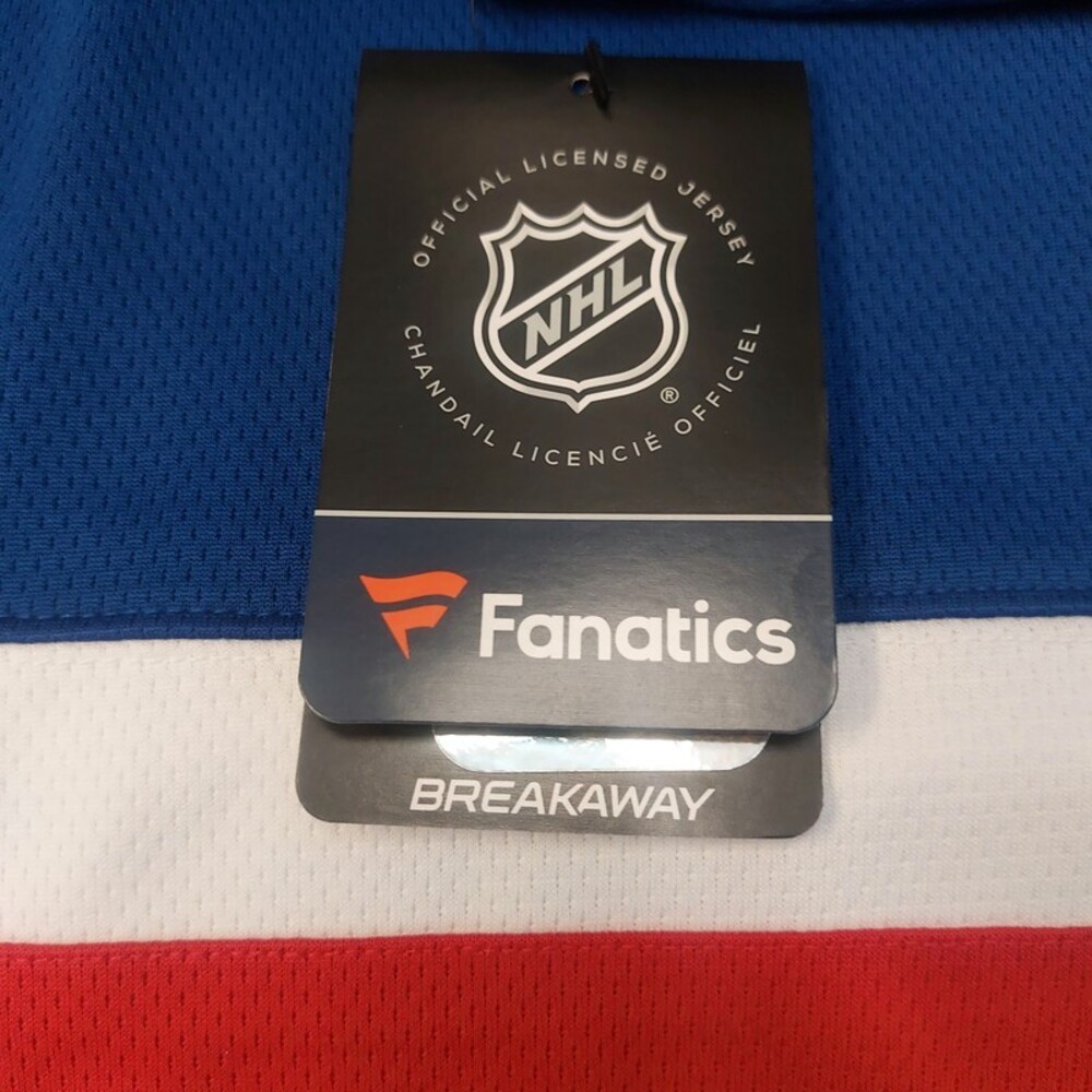 Fanatics Mens Size M New York Rangers Breakaway Home Jersey Chris Kreider Blue - Picture 8 of 9